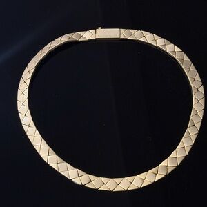 Bottega Veneta Gold Necklace